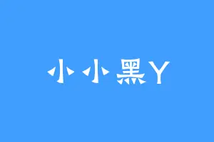小小黑Y