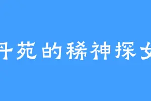 丹苑的稀神探女