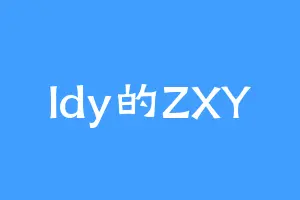 ldy的ZXY