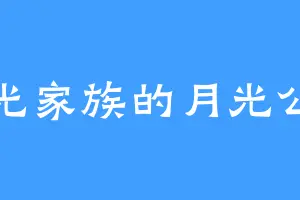 月光家族的月光公主