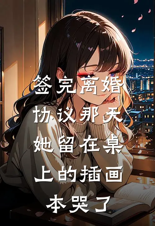 签完离婚协议那天，她留在桌上的插画本哭了