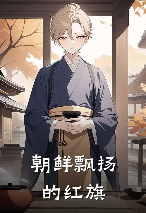 朝鲜飘扬的红旗