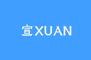 宣XUAN
