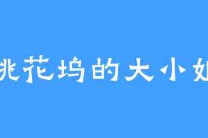 桃花坞的大小姐