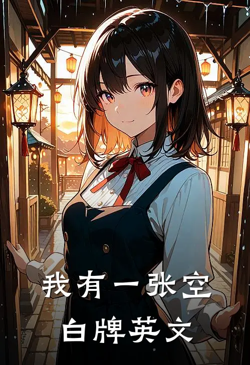 我有一张空白牌英文