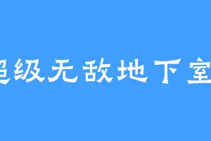 超级无敌地下室2
