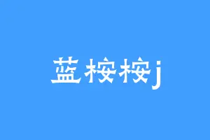 蓝桉桉j