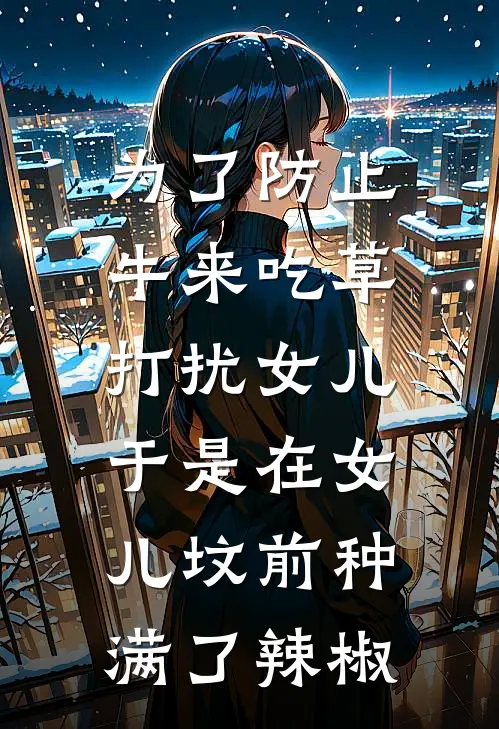 为了防止牛来吃草打扰女儿，于是在女儿坟前种满了辣椒