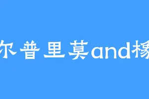 艾尔普里莫and橡皮