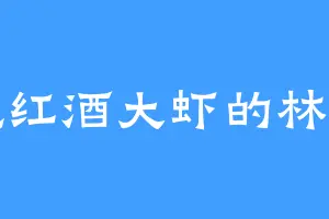 爱吃红酒大虾的林青山