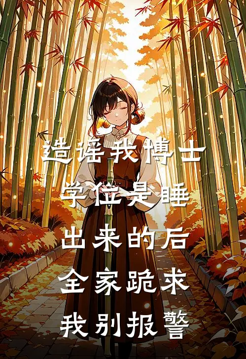 造谣我博士学位是睡出来的后，全家跪求我别报警