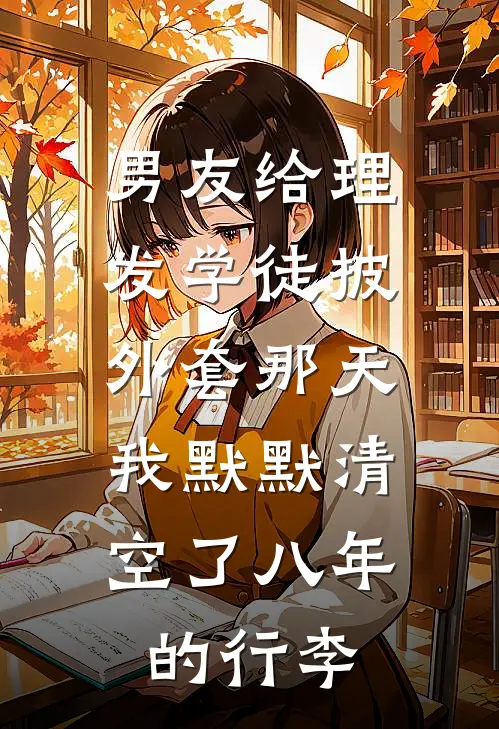 男友给理发学徒披外套那天，我默默清空了八年的行李