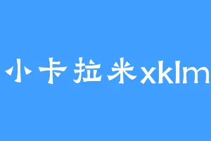 小卡拉米xklm