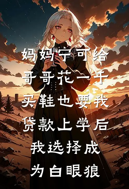 妈妈宁可给哥哥花一千买鞋也要我贷款上学后，我选择成为白眼狼(抖音热门)热门网络小说_最新完本小说妈妈宁可给哥哥花一千买鞋也要我贷款上学后，我选择成为白眼狼(抖音热门)