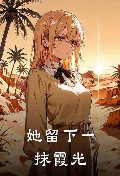 她留下一抹霞光