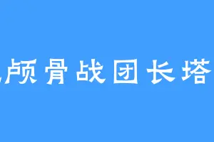 银色颅骨战团长塔拉辛