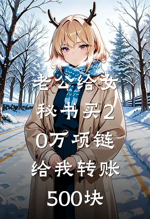 老公给女秘书买20万项链，给我转账500块