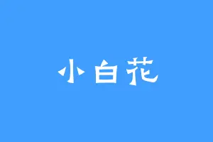 小白花
