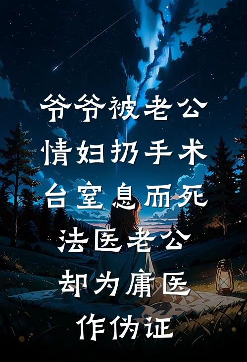 爷爷被老公情妇扔手术台窒息而死，法医老公却为庸医作伪证