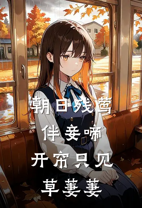 朝日残莺伴妾啼,开帘只见草萋萋