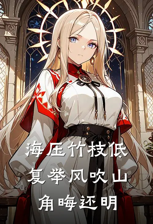 海压竹枝低复举风吹山角晦还明